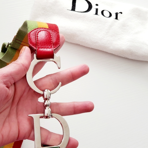 DIOR RastaMania Double Saddle Bag - Picture 4 of 16